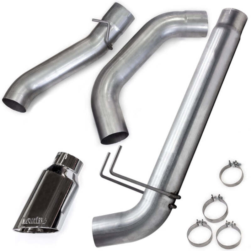 Ram 3500 Performance Exhaust - Single Rear Exit - Banks Power - Monster Exhaust System - Chrome - `19-`23